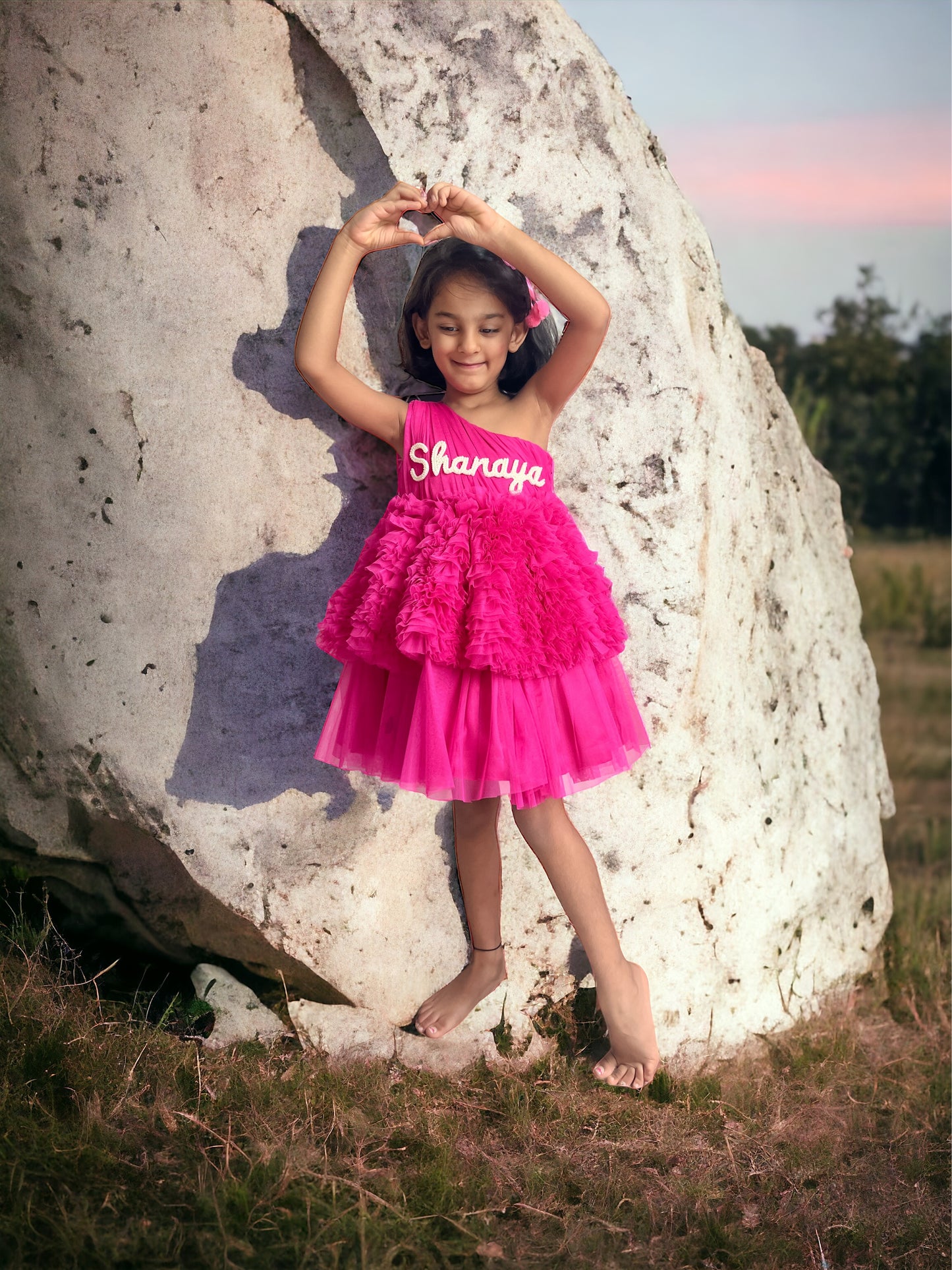 Margarita Dress In Pink