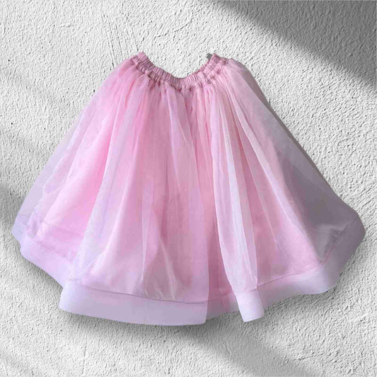 Pink Organza Lehenga