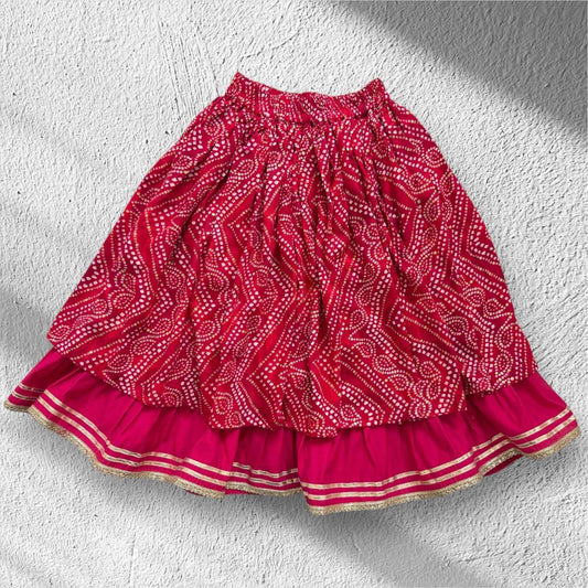 Bandhani Lenhenga Set