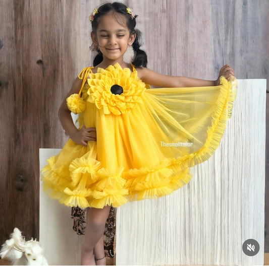 Sunflower Dress In Yellow