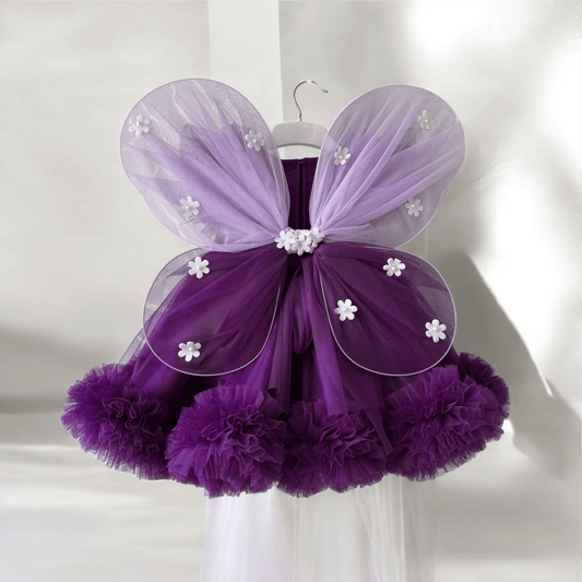 Purple Butterfly Dress
