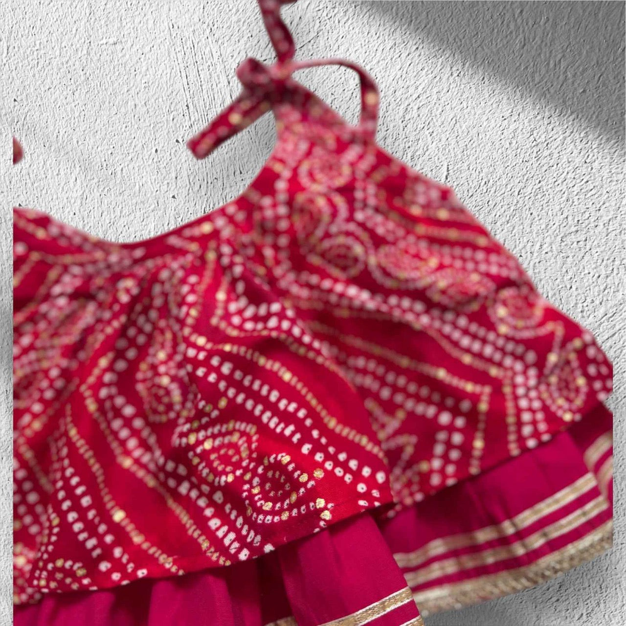Bandhani Lenhenga Set