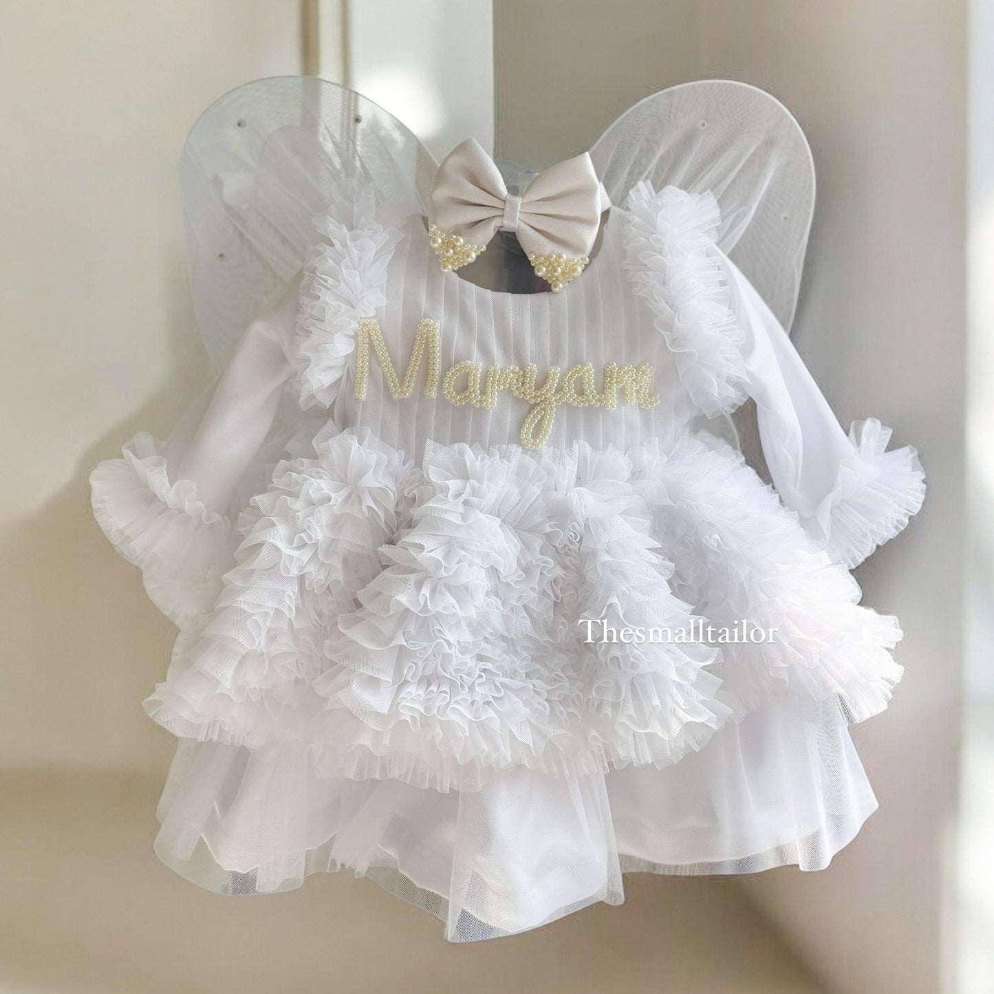 White wings dress