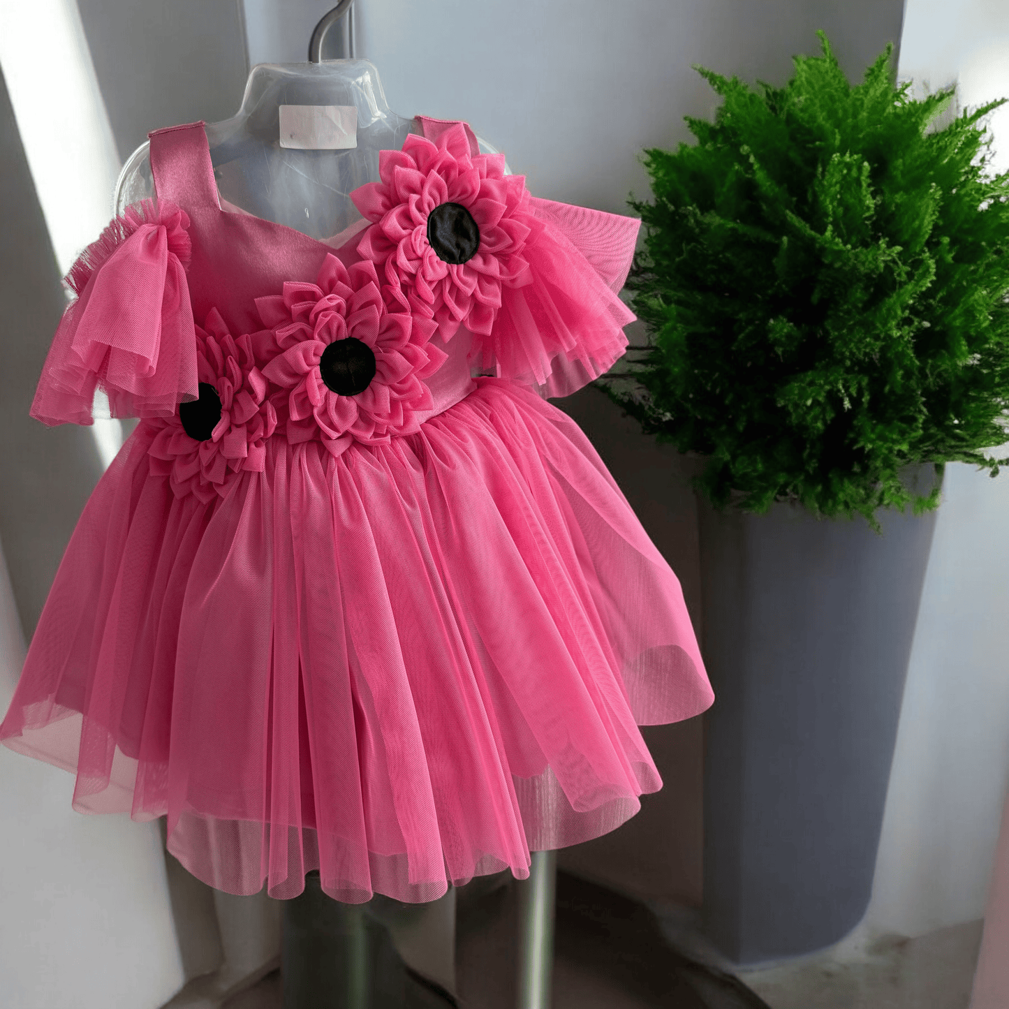 Blush Pink flower Dress