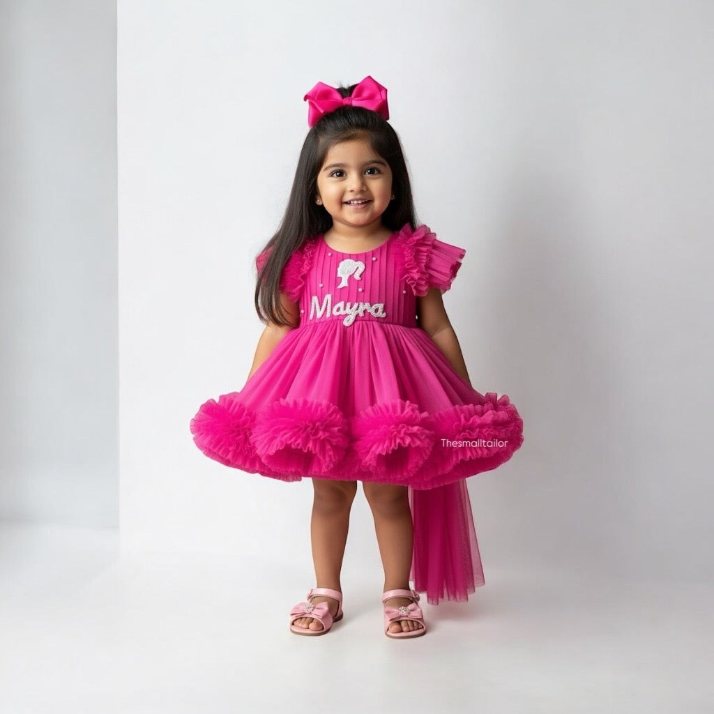 Pink Princess Dress – THESMALLTAILOR