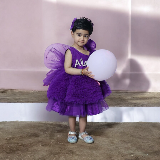 Purple Party Dress