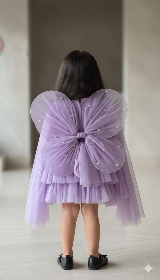 Lavender Wings Dress