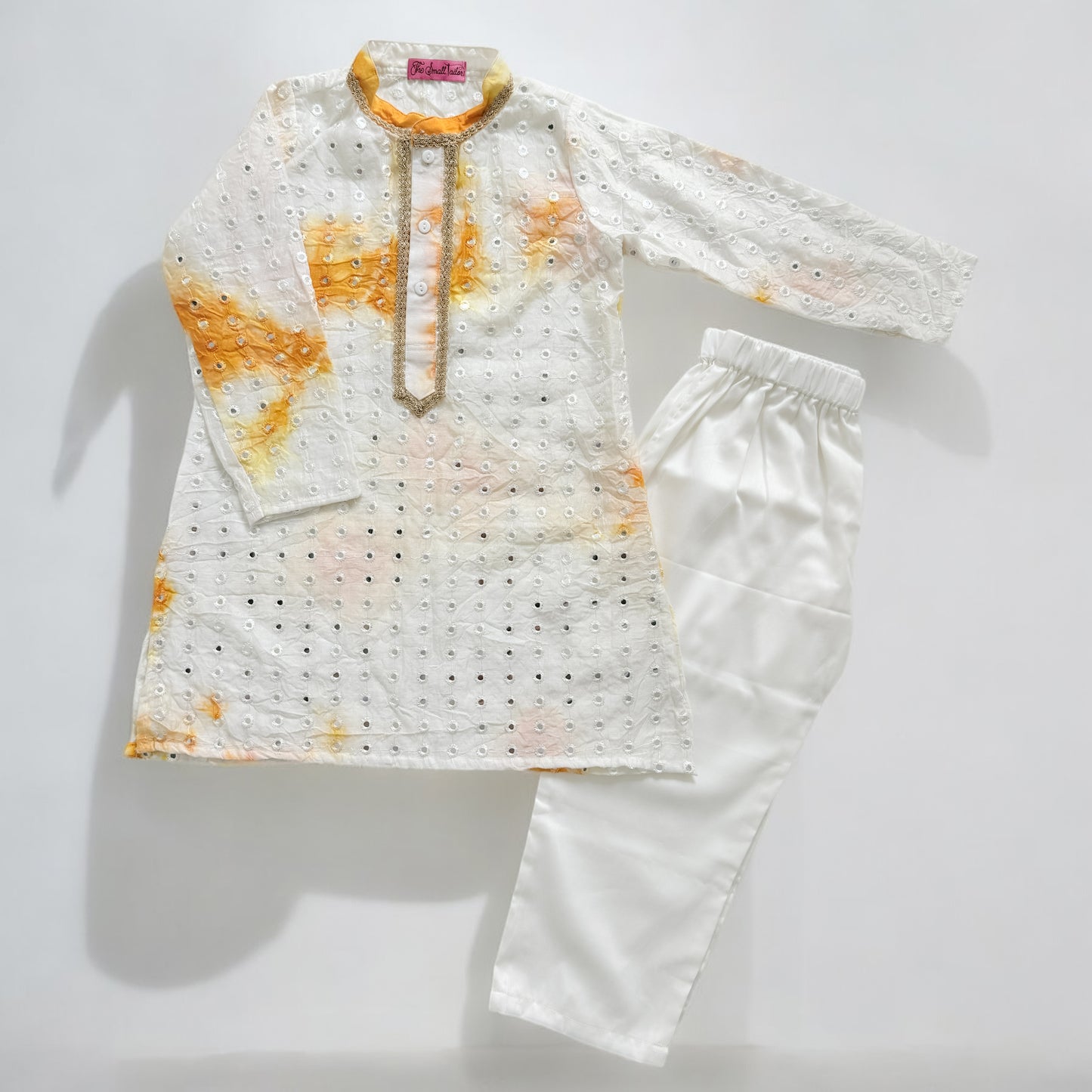 White Kurta Set