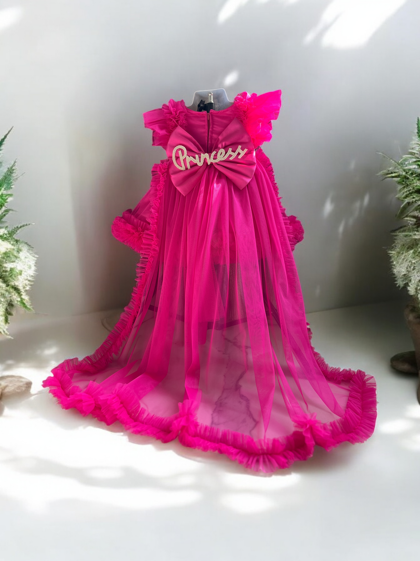 Barbie in Pink With Detachable Trail Bow