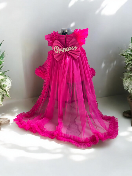 Barbie in Pink With Detachable Trail Bow