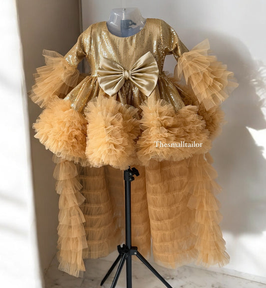 Sequence Dress Golden