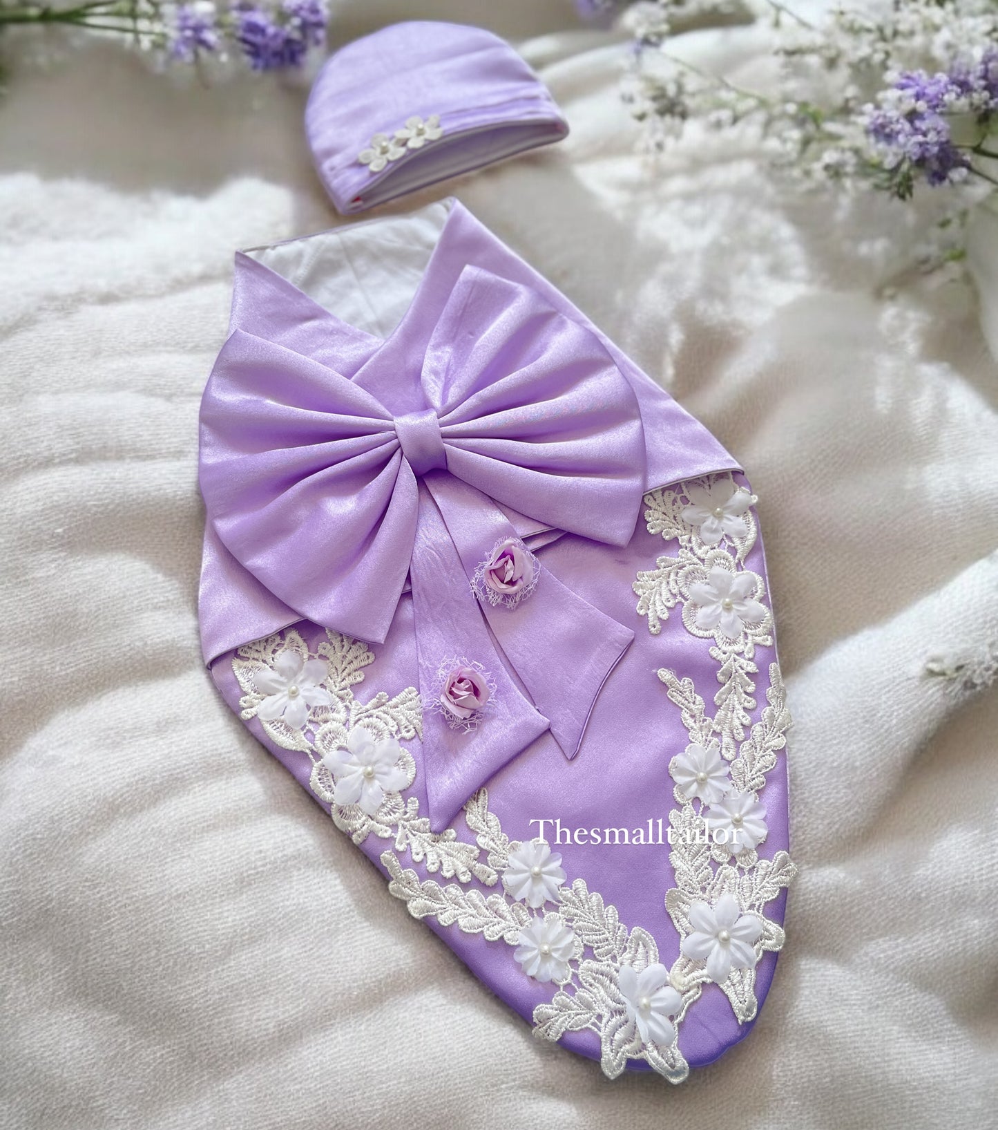 Baby Wrapper In Lavender