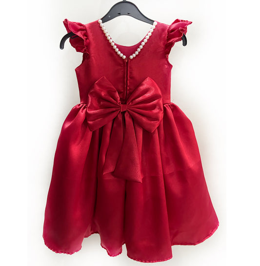 Red Dress With Big Bow