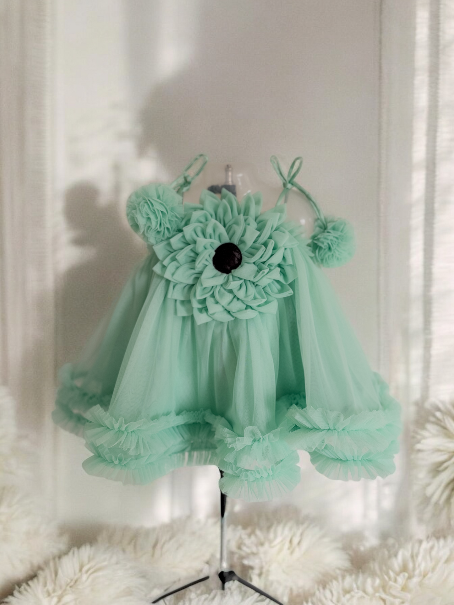 Sunflower Dress In Green