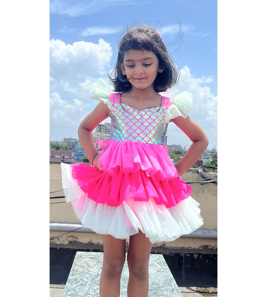 Mermaid Dress In Three Color