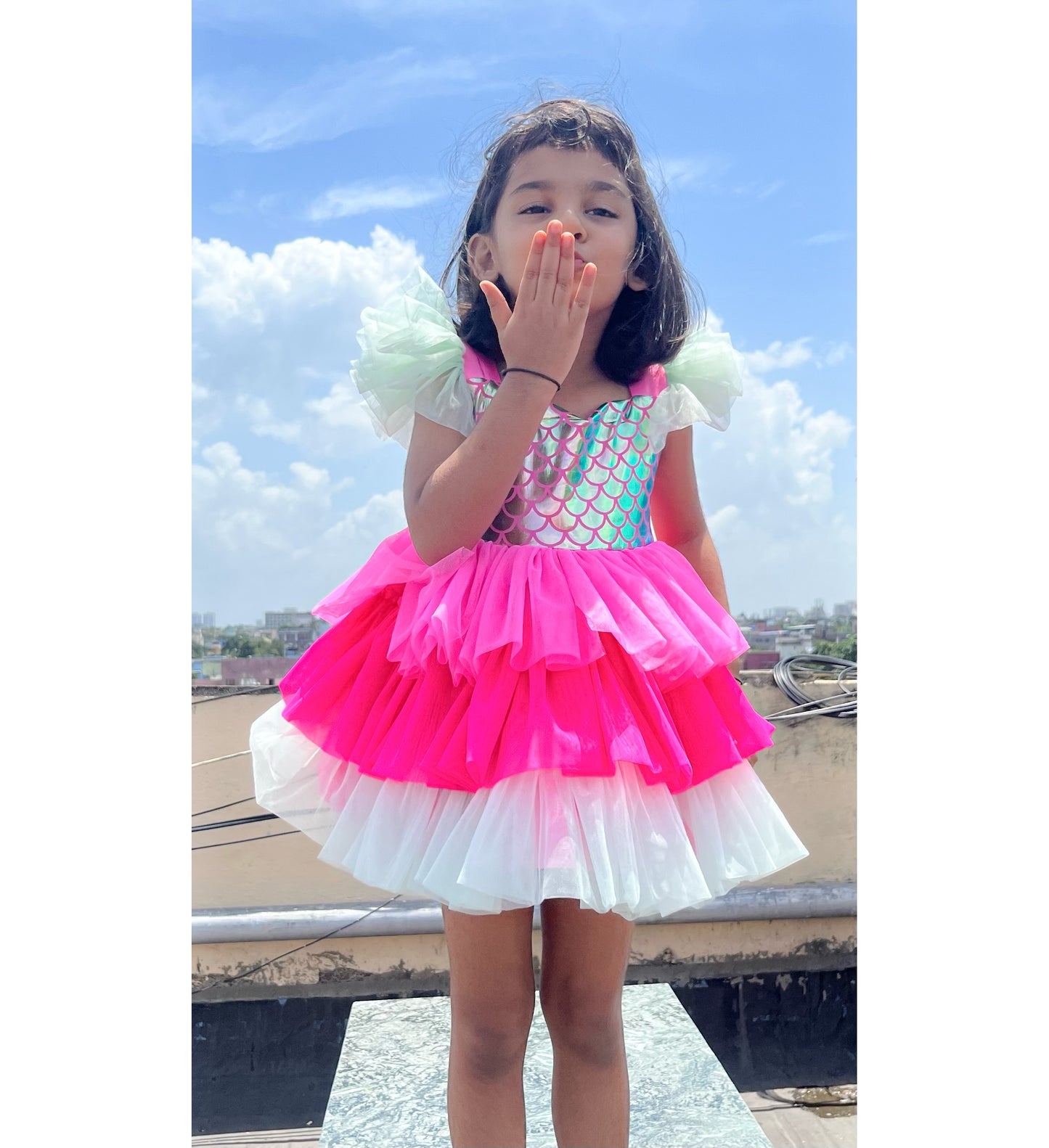 Mermaid Dress In Three Color