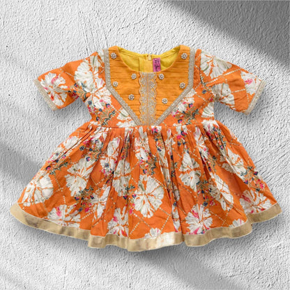 Mustard Printed Plazzo Set