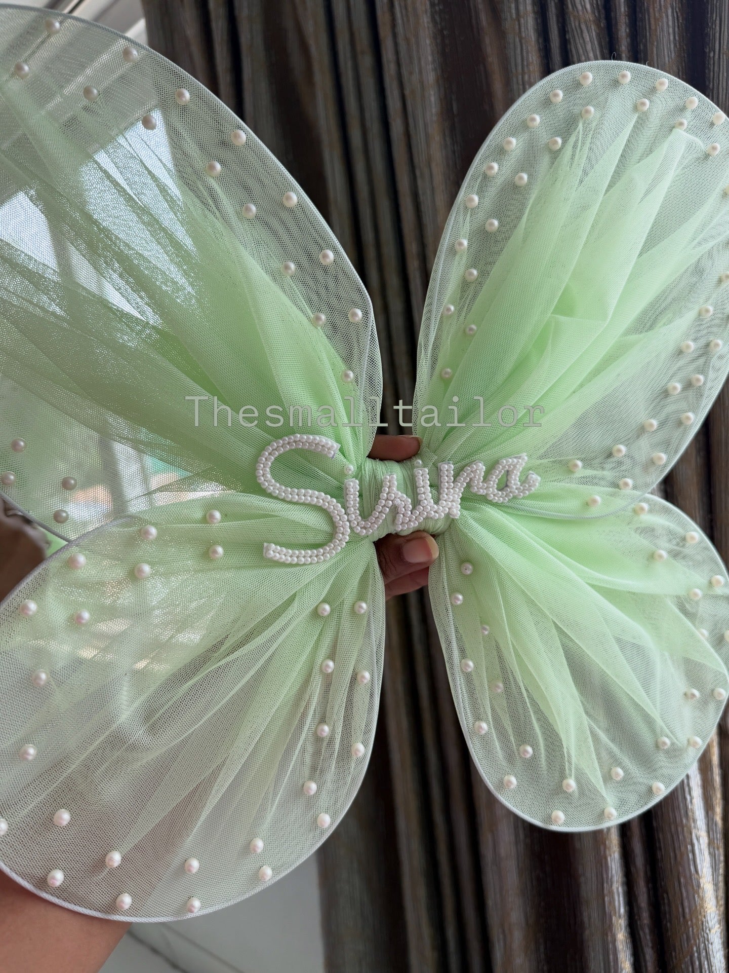 Jungle Fairy Dress In Mint Green