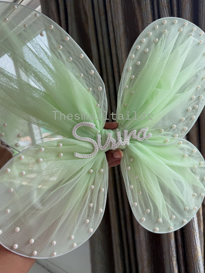 Jungle Fairy Dress In Mint Green