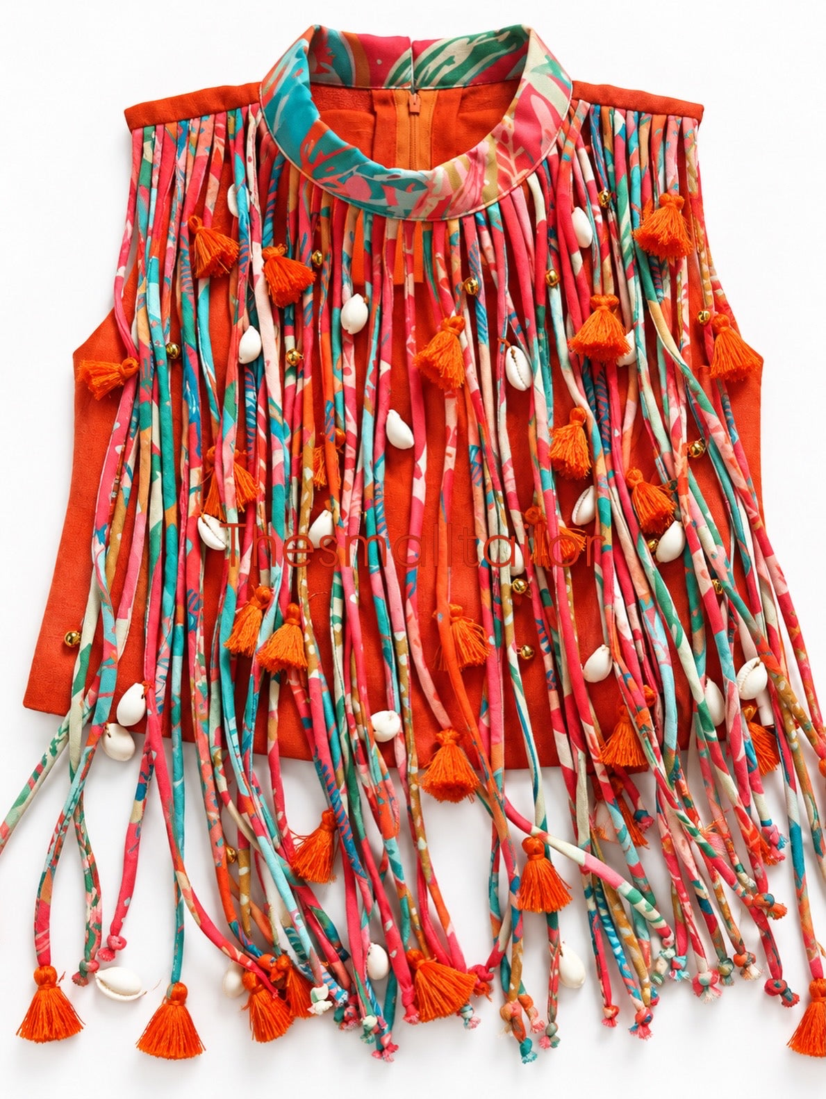 Tropicana Fringe Lehenga