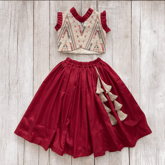 Mewar Lehenga Set