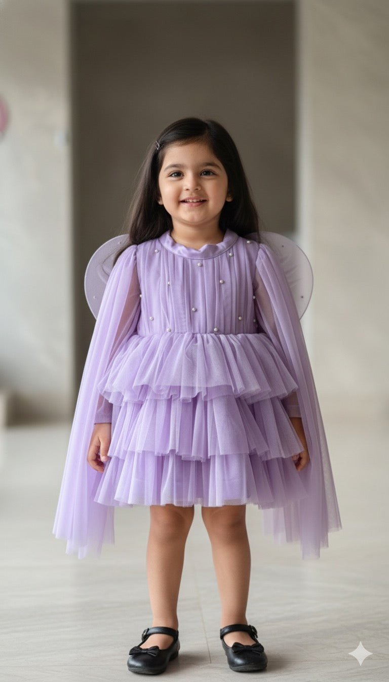 Lavender Wings Dress
