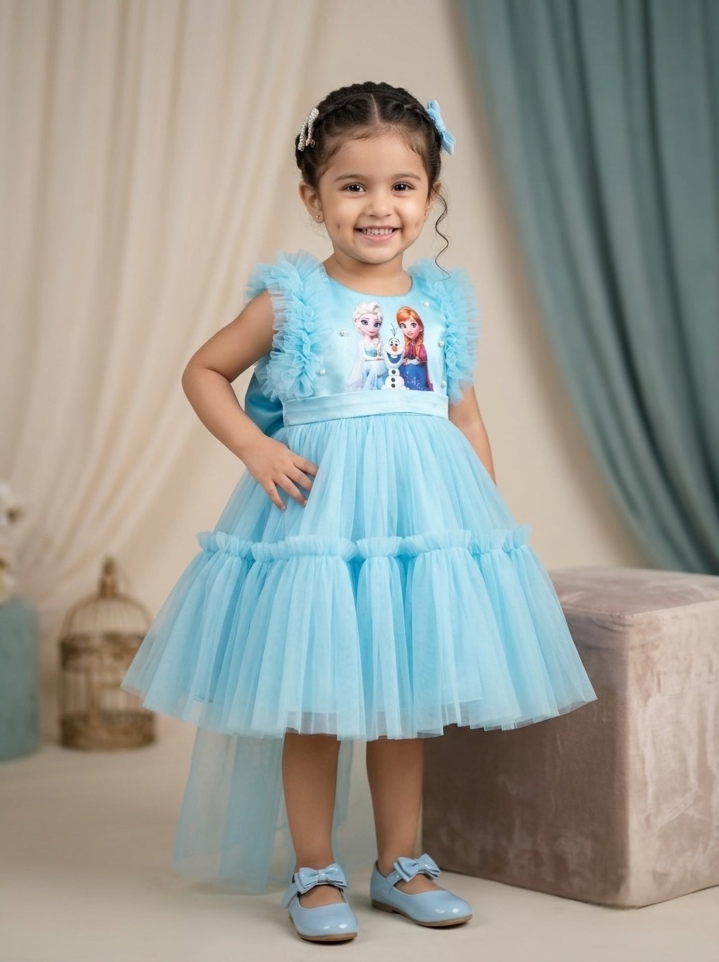 Elsa & Anna Frozen Ice blue