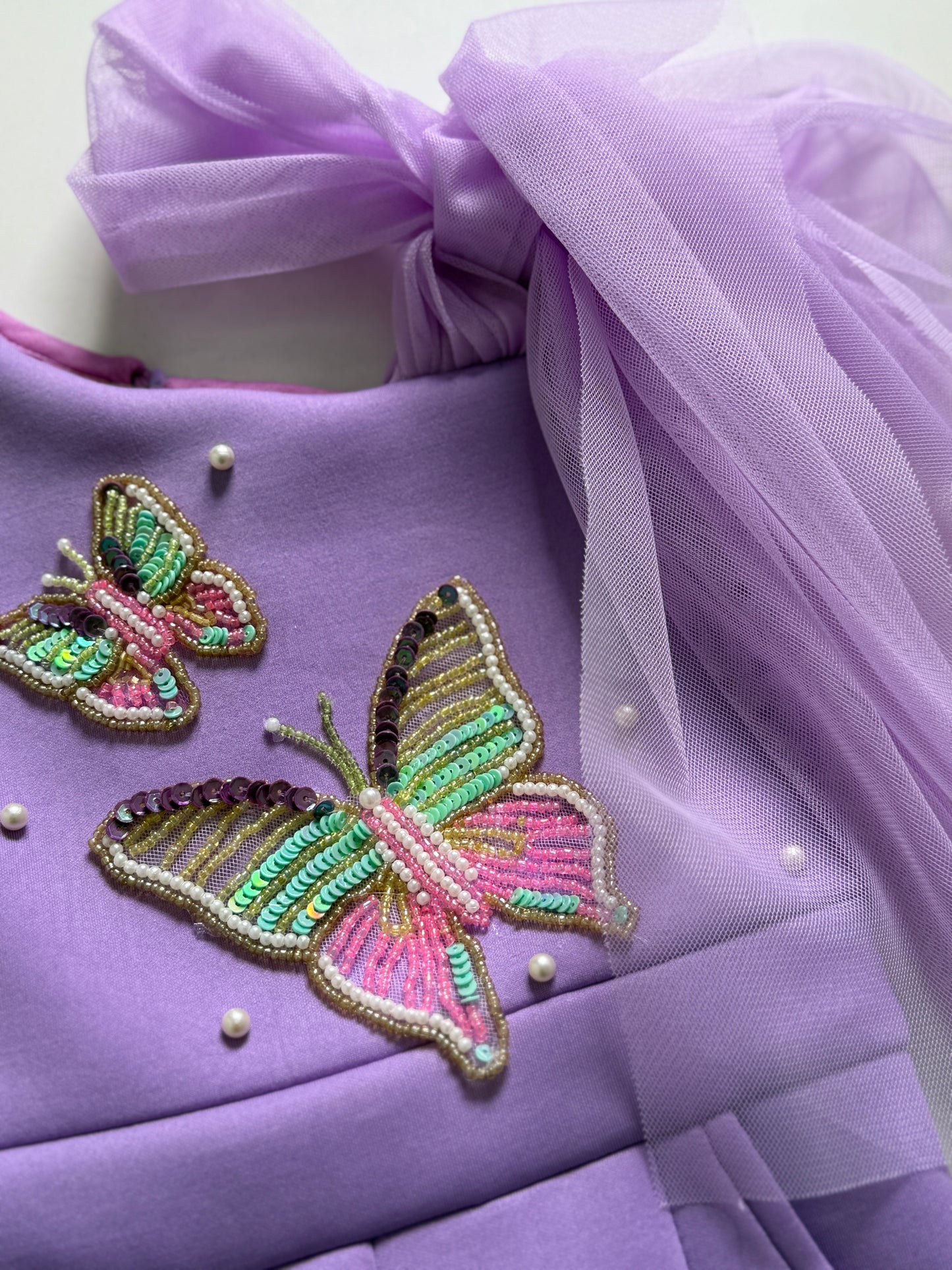Butterfly Lavender Jumpsuit