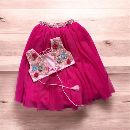 Pink Blossom Lehenga