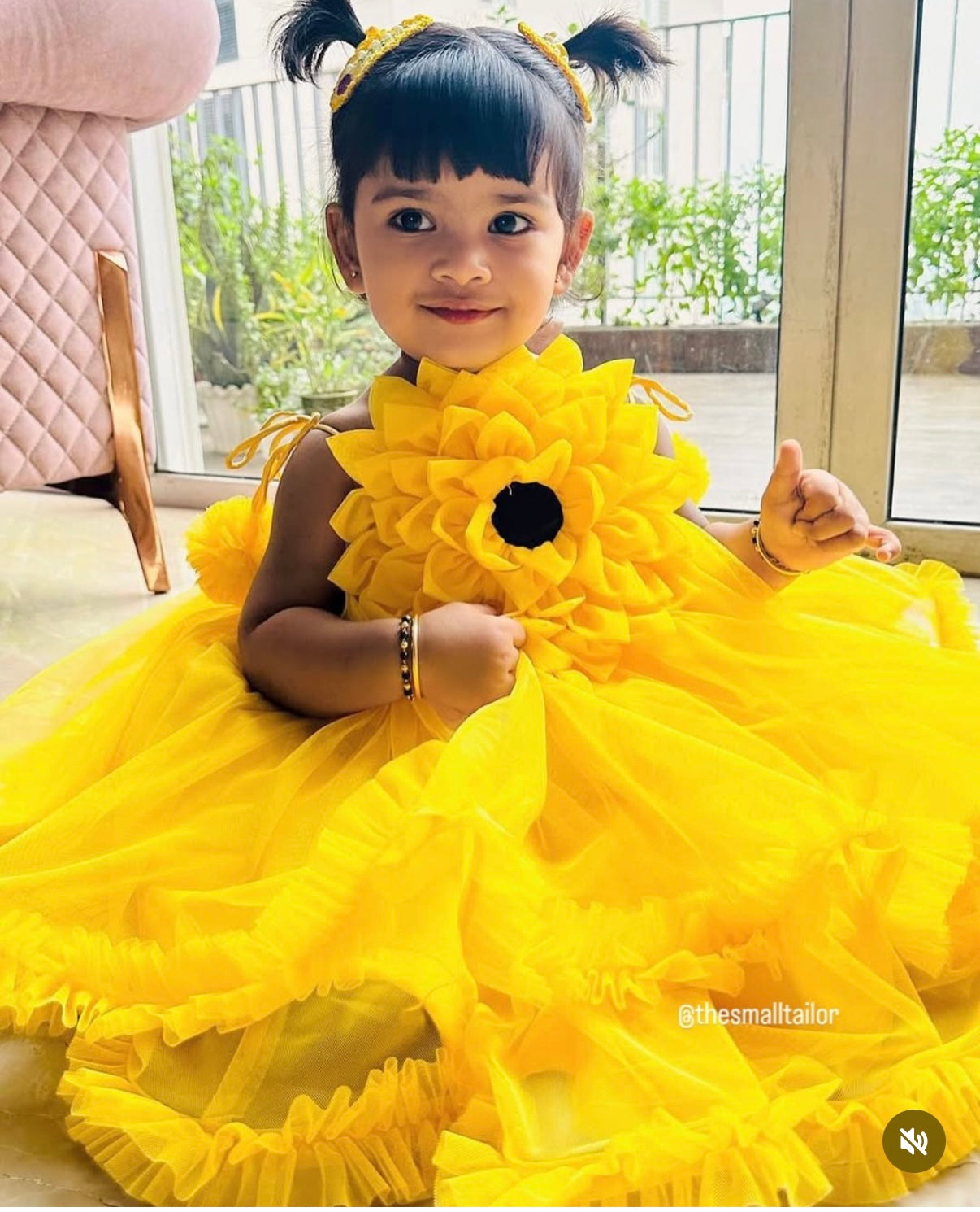 Sunflower Dress In Yellow