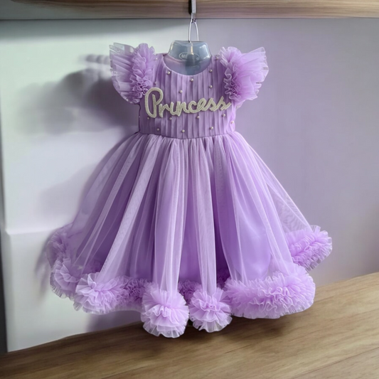 Lavender princess dress