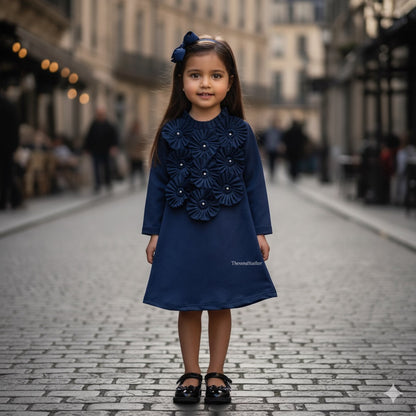 BLUE 3D Dress