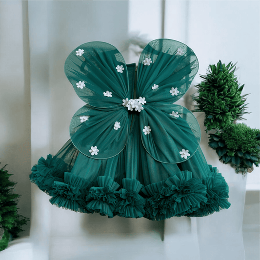 Green Butterfly Dress