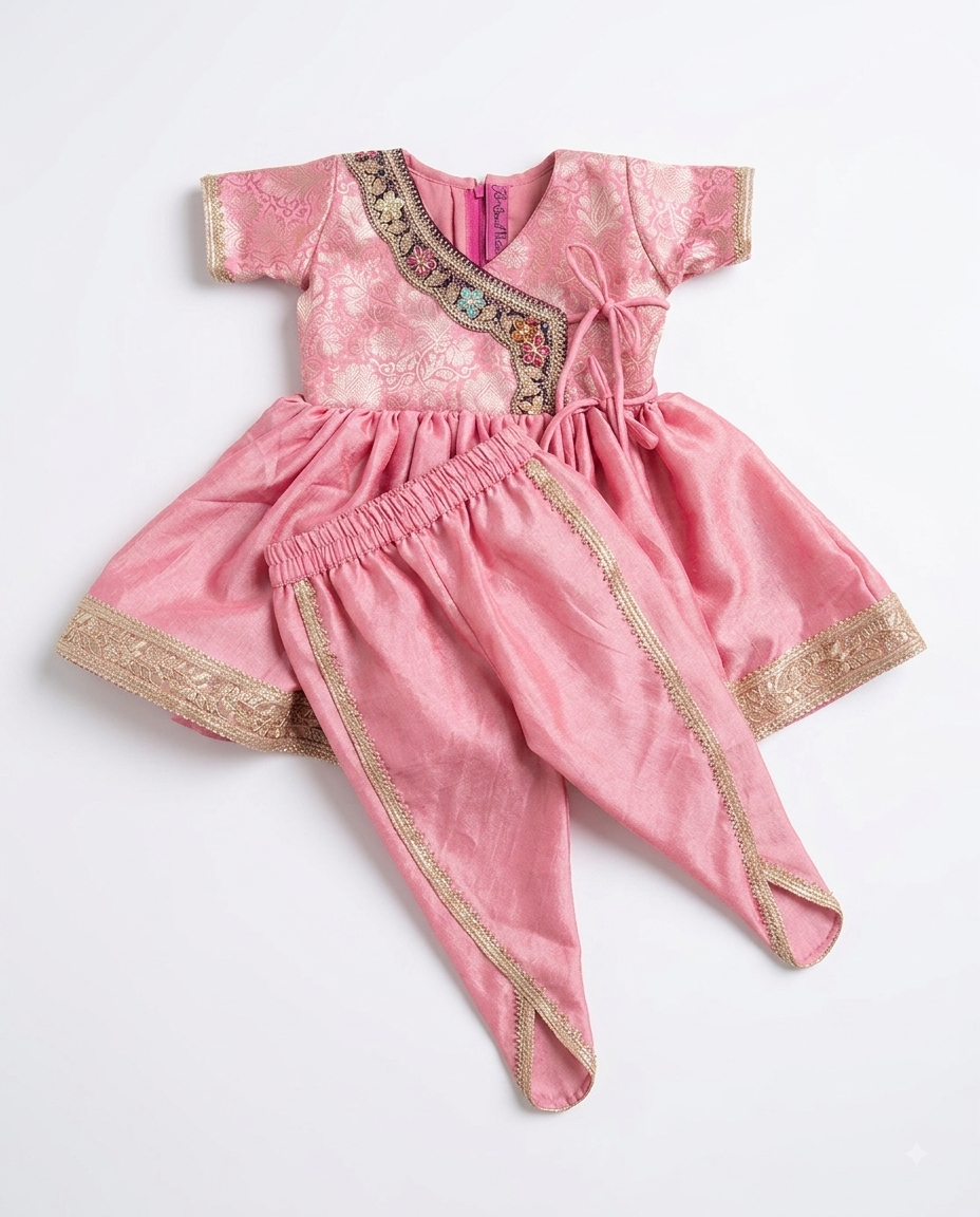 Baby Pink Achkan