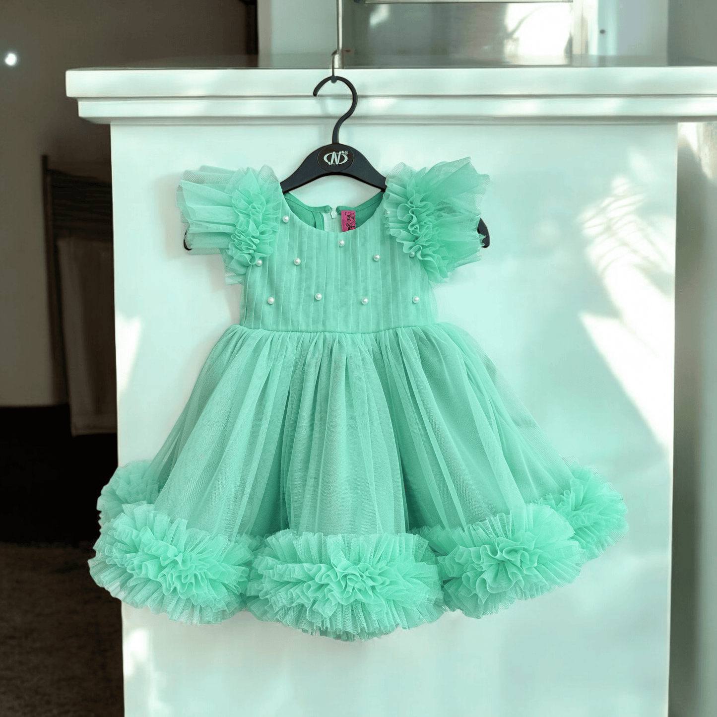 Teal Green Princess Dress