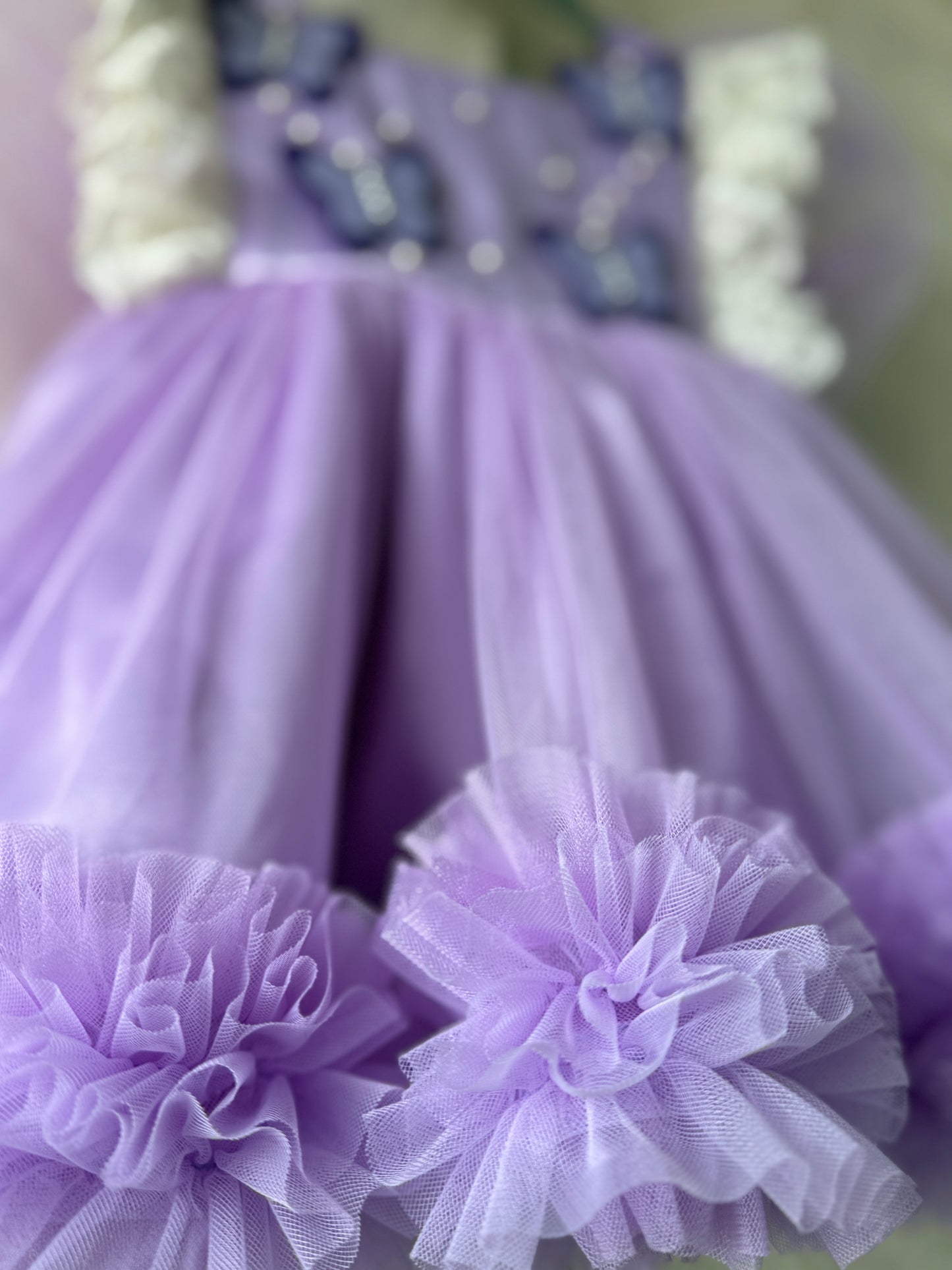 Lavender Butterfly Dress