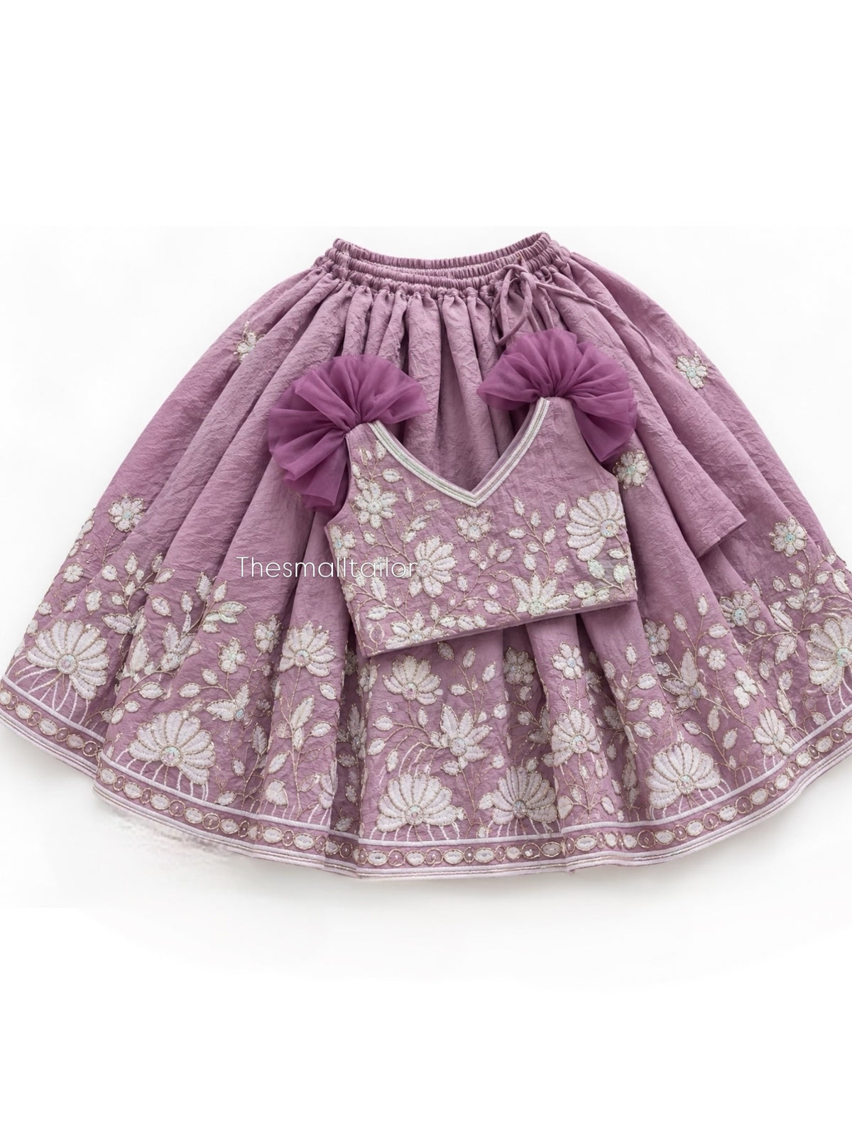 Lavender Bloom Lehenga