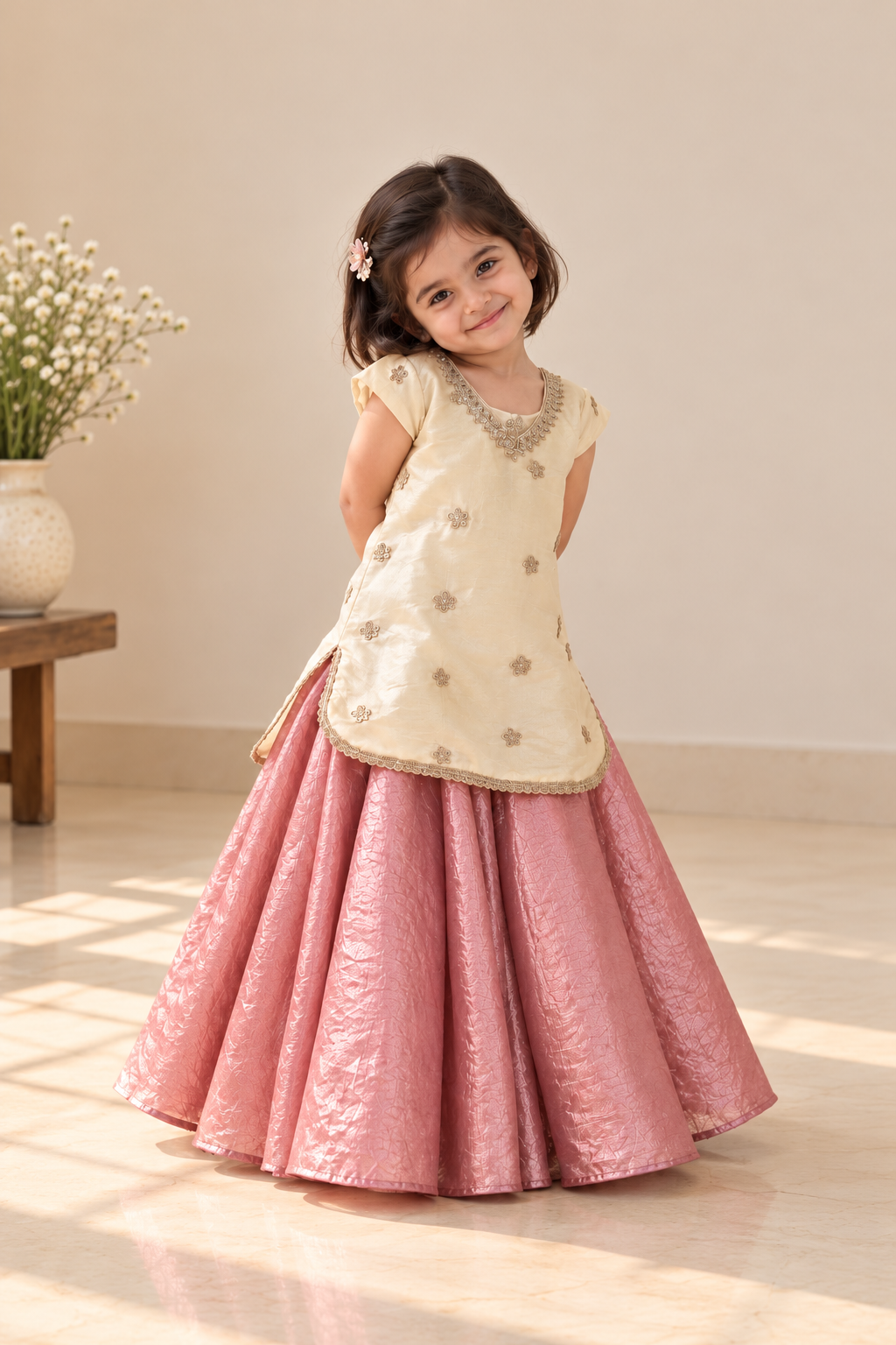 Blush Mettalic Set