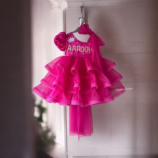 BARBIE ONE SHOULDER IN 3 LAYERS