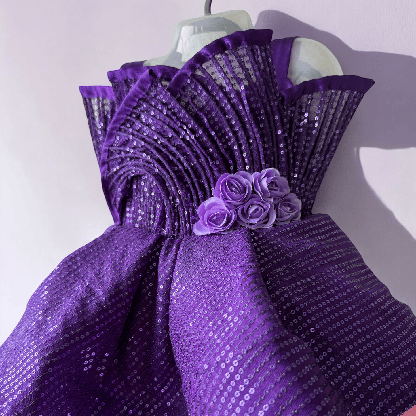 Purple structure Dress