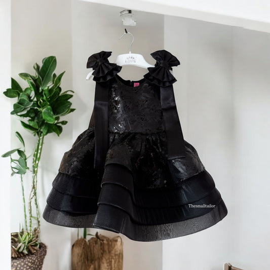 Black Little Sequence Dress