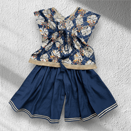 Blue Kaftan Set