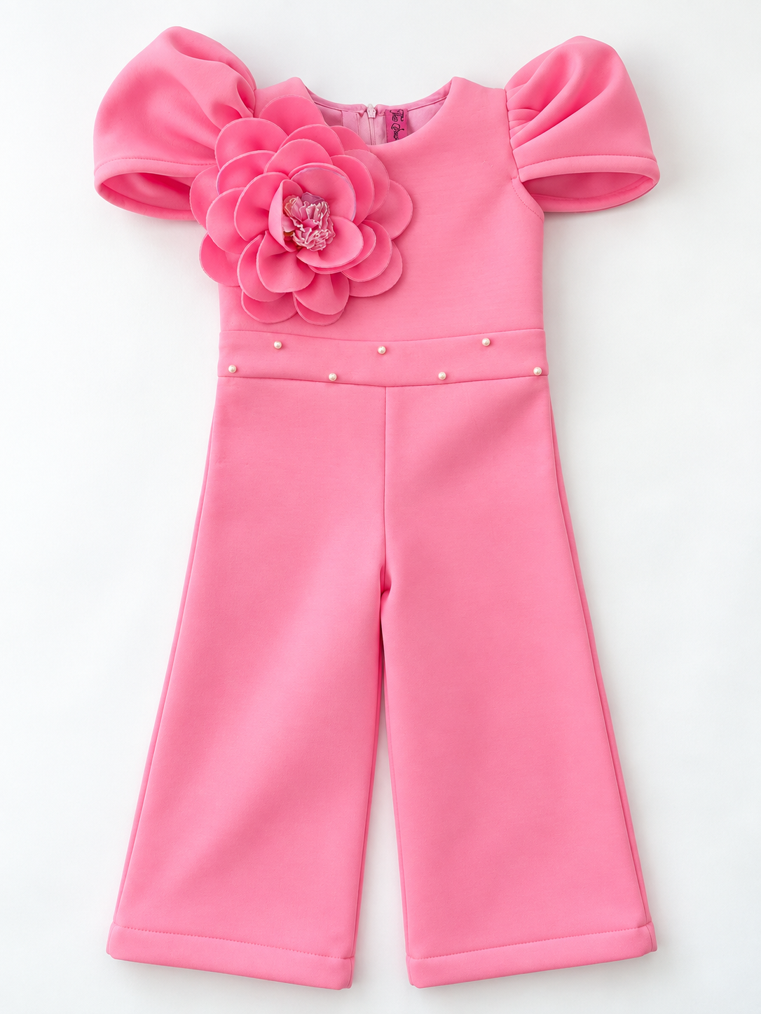 Pink Flower Jumpsuit