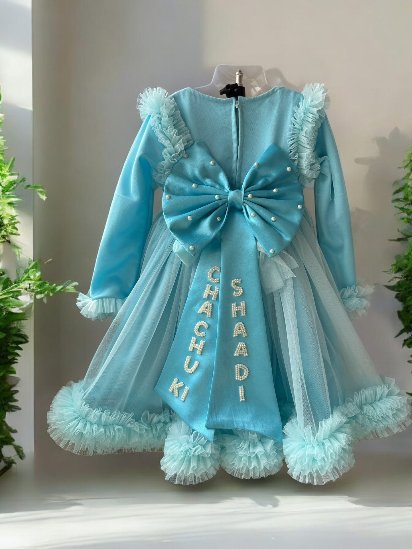 Sky Blue Princess Dress
