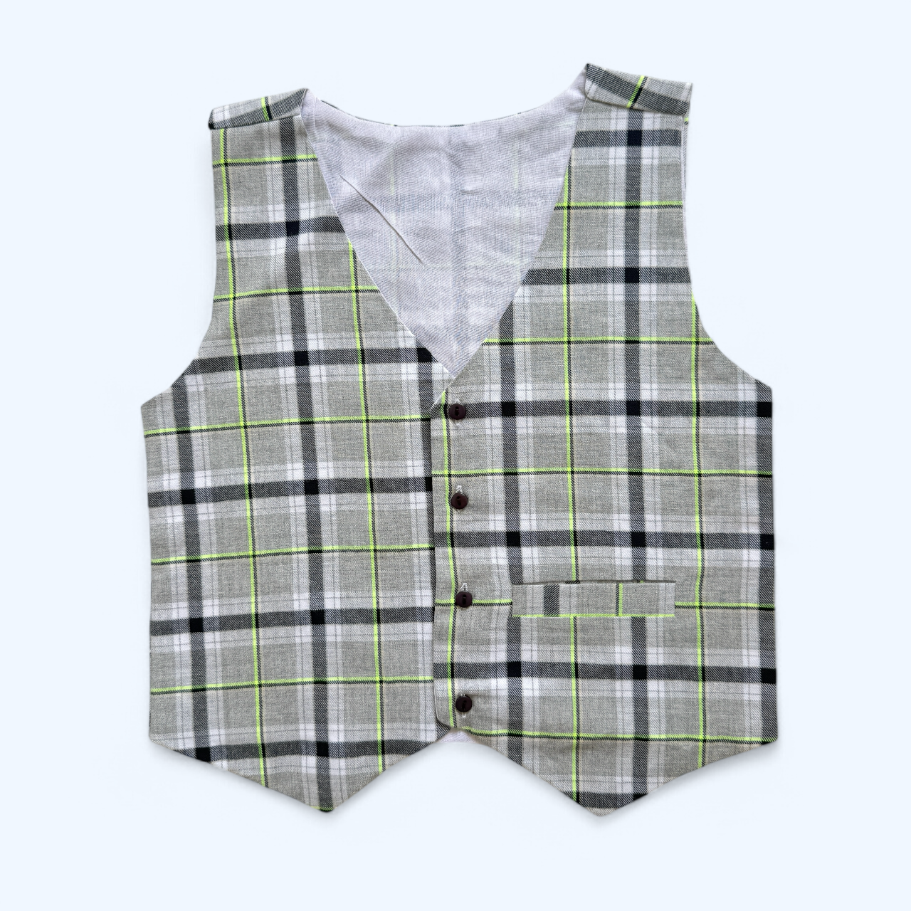Box Checks Jacket