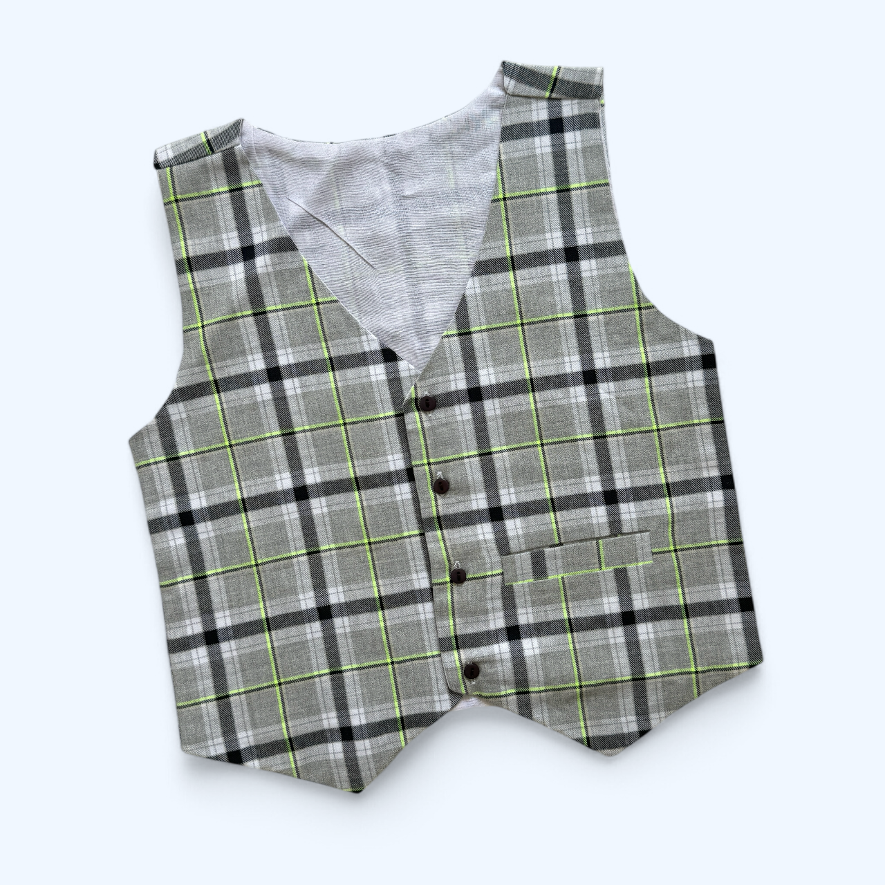 Box Checks Jacket