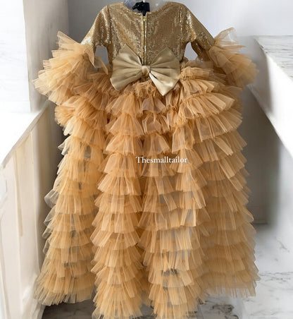 Sequence Dress Golden