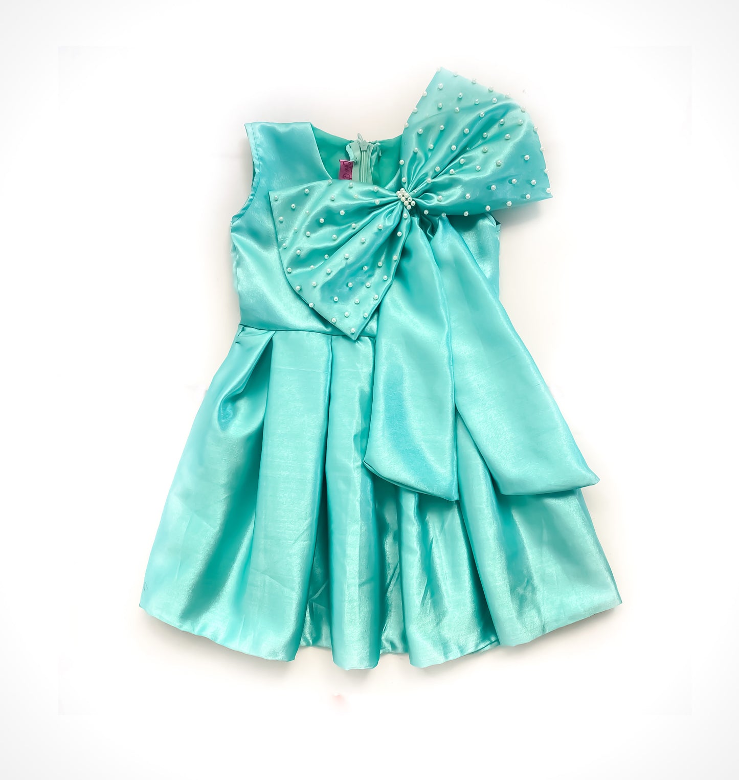Big Tail Pearl Bow Dress