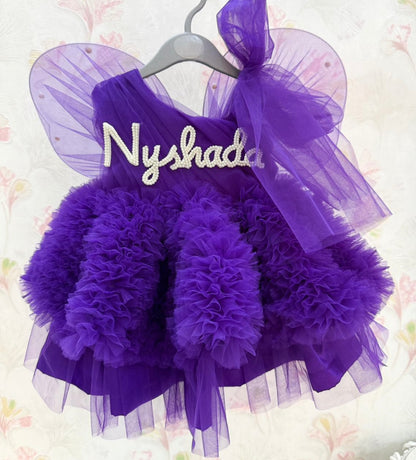 Purple Party Dress