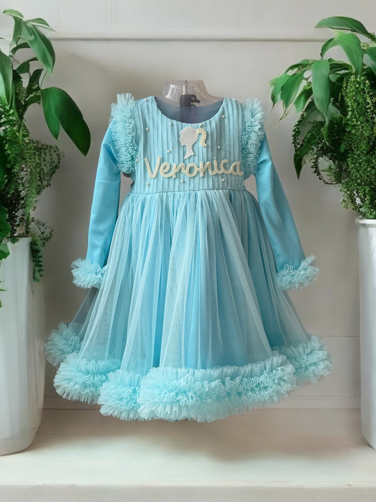 Sky Blue Princess Dress